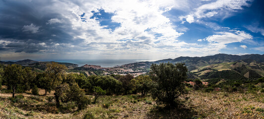 Panorama Banyuls-sur-Mer