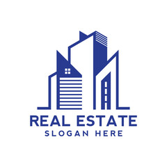 Modern real estate logo, building, roof, construction, real, estate, flat fully editable vector template, real estate corporate logo. Home logo vector template. Corporate real estate logo