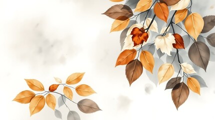 autumn leaves background