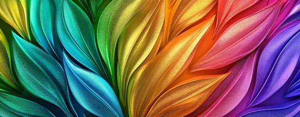 Naklejka premium Vibrant Gradient Colors from Gold to Lime Green