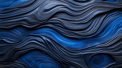 Dark Blue Abstract Background with Wood Texture