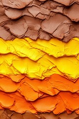 Fototapeta premium Vibrant Abstract Texture in Warm Color Palette