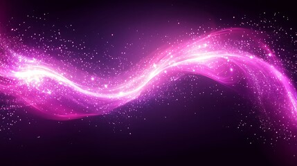 Fototapeta premium Abstract futuristic background with colorful glowing neon moving high-speed wave lines and bokeh lights. Data transfer concept. 4K Fantastic wallpaper.