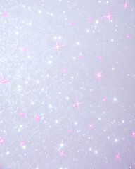 white glitter background whit pink sparkle 
