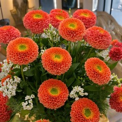 colorful flower arrangement