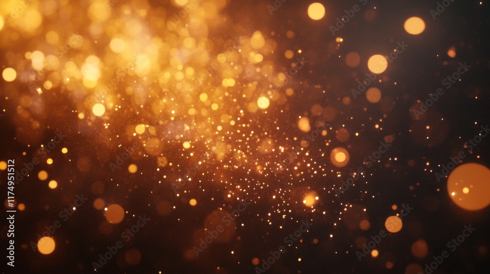 Poster a close-up of light particles speeding through a void, glowing brightly as they move, capturing the 