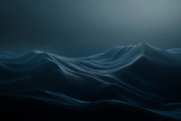 Black Gradient Backdrop in Minimalist Room for High-End Products