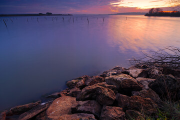The first lights in the Canchales