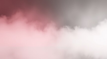 Obraz premium Soft abstract fog with pink and gray hues creating a dreamy atmosphere