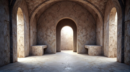 Obraz premium entrance to the church