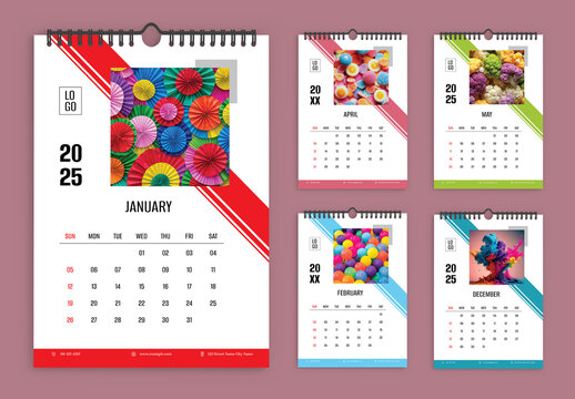 Calendar Design Template