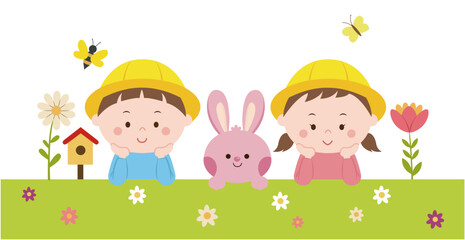 어린이집 입학, 원아모집 템플릿