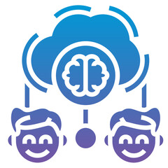Cloud Intelligence Icon