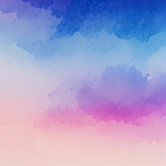 A soft watercolor wash in shades of blue, purple, and pink, with blended edges and slight texture for an artistic touch.