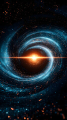 Abstract Space Vortex Background