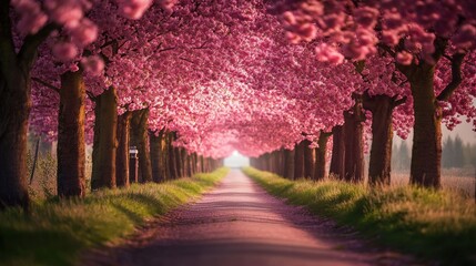 tree in a tunnel