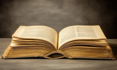 Obraz premium Open book for knowledge concept