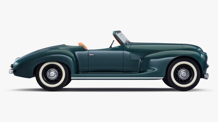 Obraz premium Classic convertible car showcased in elegant design