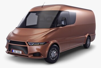 New commercial delivery van showcases modern design features