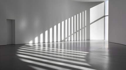 Illuminating Depth: Play of Light and Shadow Crafting Spacious Ambiance in Open Space