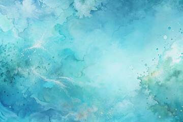 Abstract watercolor background, vibrant blue tones, soft textures, artistic design, perfect for prints.