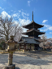 真如堂の三重塔