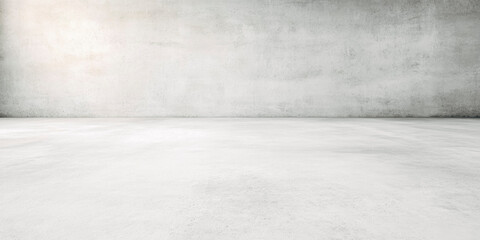 Minimalist concrete wall and floor background for modern design concepts