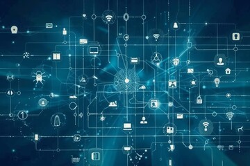 Obraz premium Exploring the impact of modern technology and innovations on daily human life and society