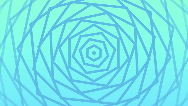 4K Abstract Hi Tech geometric futuristic modern tunnel colorful background for different projects.