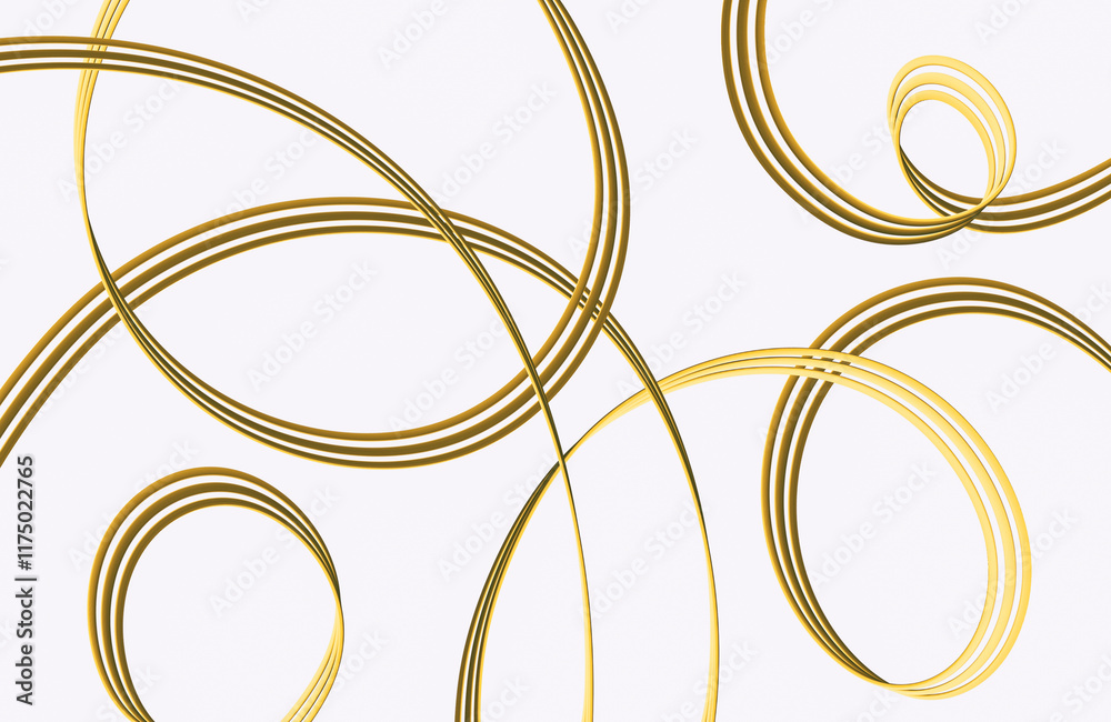 Poster circles abstract background on a white background