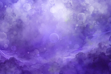 Abstract purple background, soft watercolor texture, dreamy atmosphere, artistic design, suitable for creative projects.