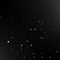 A minimalist black-and-white background with simple geometric patterns or white dots on a black base.