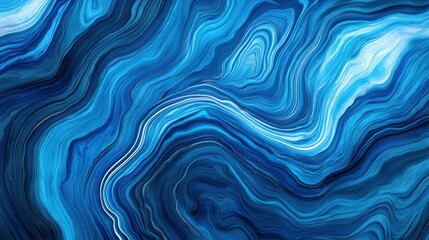 Abstract blue marble texture background.