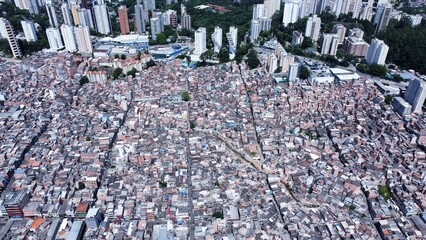 December 25, 2024 social inequality in Brazil. community of Paraisópolis, São Paulo