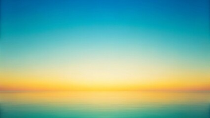 Fototapeta premium Pastel Dream: Soft Blue and Yellow Gradient Background - Abstract Photography