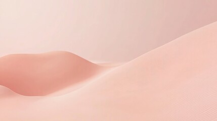 Obraz premium Abstract pink sand dune landscape.
