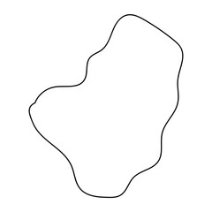 abstract blobs outline for background