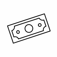 The currency symbol, made up of dollar banknotes, reflects the global role of money.