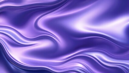 Obraz premium Fluid Purple Abstract: Serene Swirls of Light and Shadow