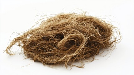 Obraz premium Tangled Beauty: A Natural Haystack's Intricate Texture