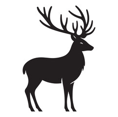 Deer Vector silhouette
