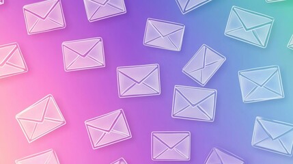 Gentle Gradient Background for Email Marketing Tools