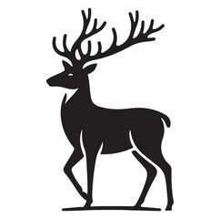 Deer Vector silhouette