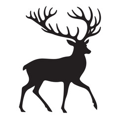 Deer Vector silhouette