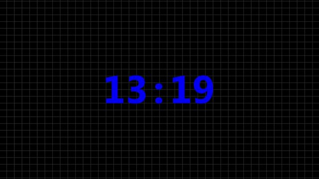 A 30 to 0 countdown icon displays numbers in bold, gradually shrinking and fading. Each digit pulses as it decreases, creating a dynamic, rhythmic countdown effect.