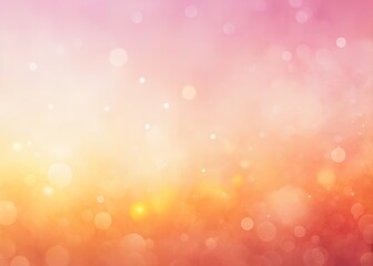 Soft, dreamy banner background: a delicate macro watercolor gradient transitioning from pale pink to light orange.