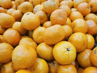 Taiwanese orange at fresh market