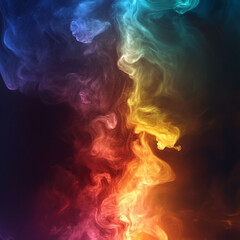 Fototapeta premium Fire Background Illustration.