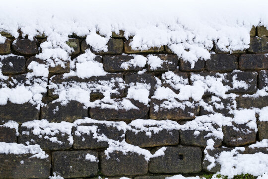 snow on the wall texture 