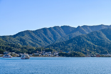 広島県の安芸の宮島